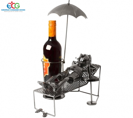 (3031) GIÁ ĐỠ RƯỢU BRUBAKER BẰNG THÉP - Xuất xứ Đức