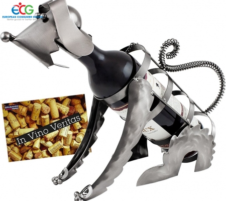 (Dog) GIÁ ĐỠ RƯỢU BRUBAKER BẰNG THÉP - Xuất xứ Đức