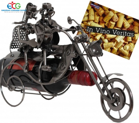 (6008) (6008) GIÁ ĐỠ RƯỢU BRUBAKER BẰNG THÉP - Xuất xứ Đức