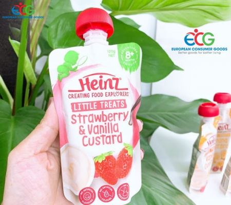 Váng Sữa Heinz Dâu Vanilla Custard